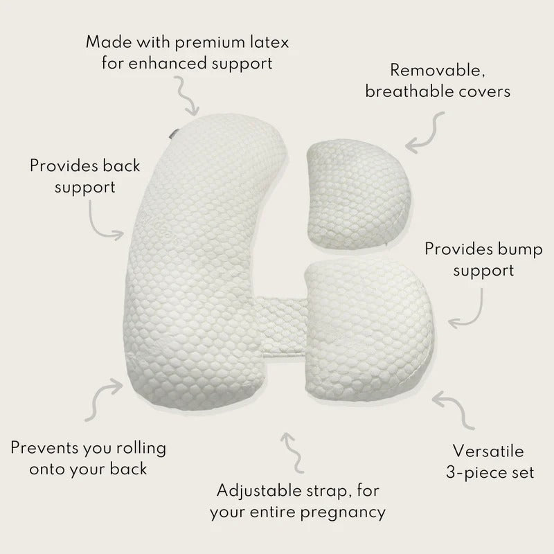 BabyBump's Maternity Pillow+ Full Body Attachment